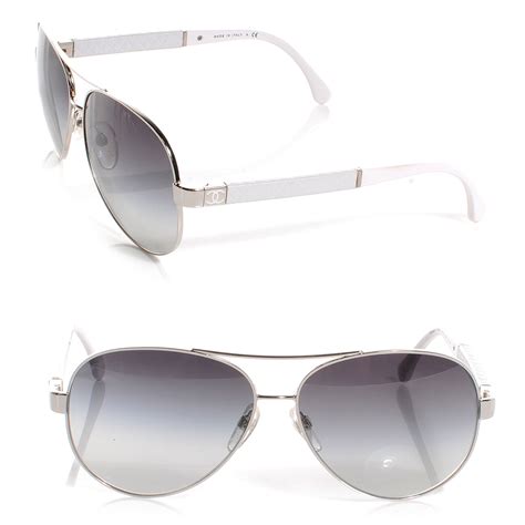 chanel sunglasses 4195q white|Eyewear .